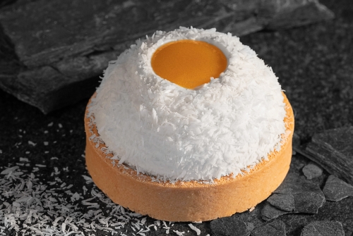 Tarte Ananas Coco Passion - Recette Pro Valrhona Selection