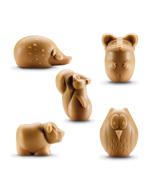 assortiment animaux foret chocolat dulcey 35 par valrhona