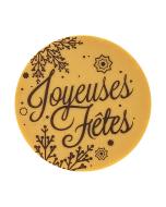 decor rond joyeuses fetes flocons par chocolatree