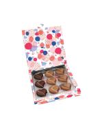 Boite amour 9 coeurs par Valrhona