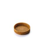 fonds tarte grands ronds sucres amandes par la rose noire
