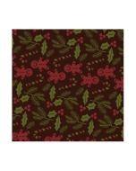 transfert houx biscuit noel par chocolatree