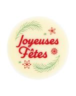 decor rond joyeuses fetes rouge vert par chocolatree