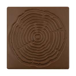 Embout de bûche chocolat lait souche Chocolatree professionnels