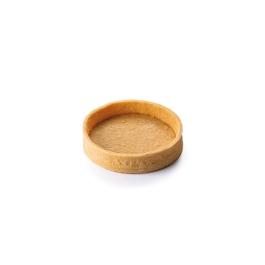 Fonds de tarte grands ronds sucrés vanille - Diamètre 81 mm