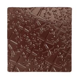Valrhona selection - embout de bûche relief galaxie