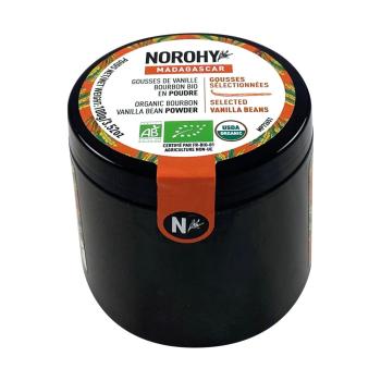 gousses vanille bio poudre par norohy