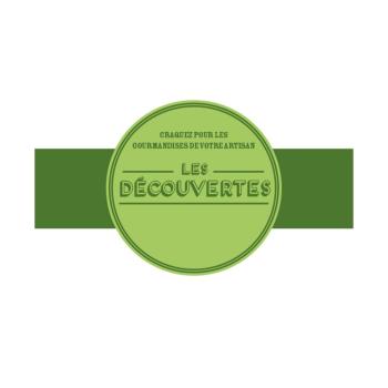 Etiquette tablette les decouvertes par Valrhona