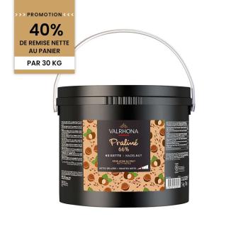 promotion praline noisette 66 fruite 30 kg par valrhona