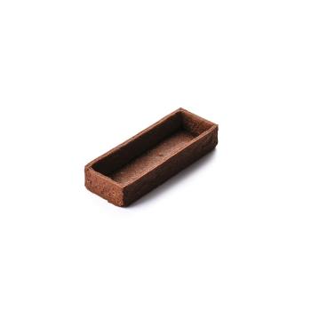 fonds tarte grands rectangles sucres cacao par la rose noire