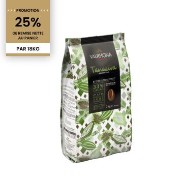 Promotion Chocolat au lait Tanariva 33% - 18 kg