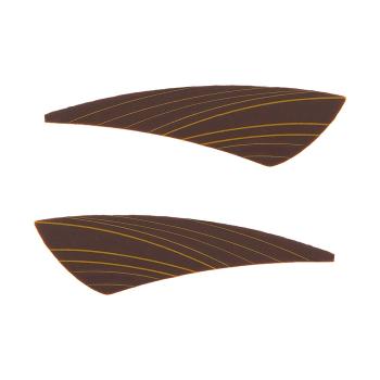 decor pic lignes jaunes par chocolatree