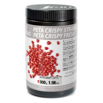 peta crispy chocolat blanc couleur fraise par sosa