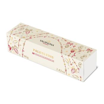 etui palets fins noel 2026 80 g par valrhona
