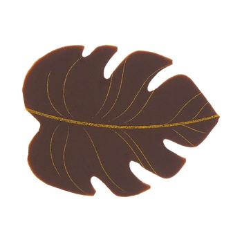 decor feuille exotique simple par chocolatree
