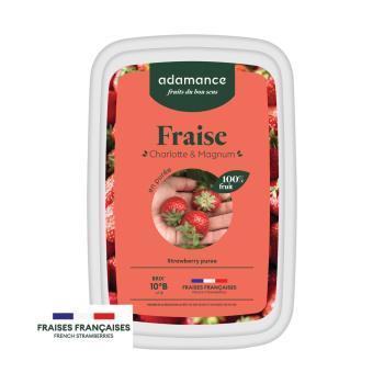 fraise charlotte et magnum en puree 1kg par adamance