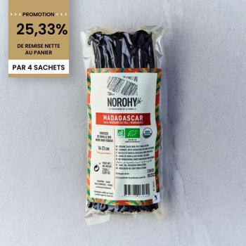 promotion gousses vanille madagascar 1 kg par norohy
