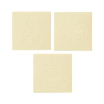 embout texture blanc 6 modeles par chocolatree