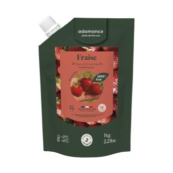 fraise clery charlotte puree 1 kg par adamance