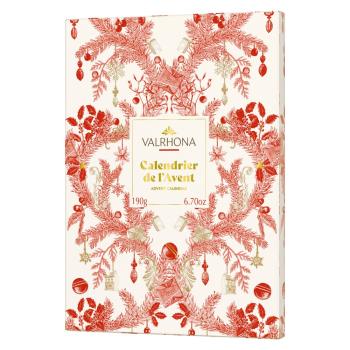 calendrier avent noel 2025 par valrhona