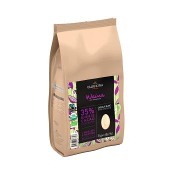 chocolat blanc waina 35 bio par valrhona
