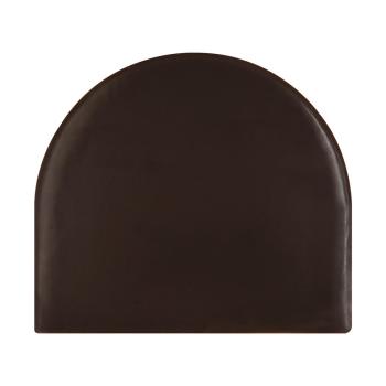 decor embout rond v pur noir par chocolatree