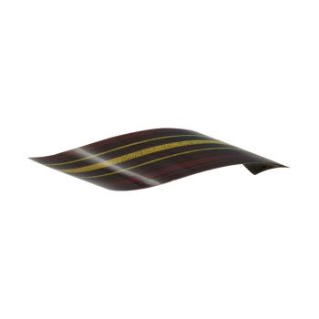 decors chocolatree volutine rouge jaune par chocolatree