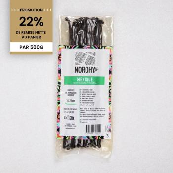 promotion gousse vanille du mexique 500 g par norohy