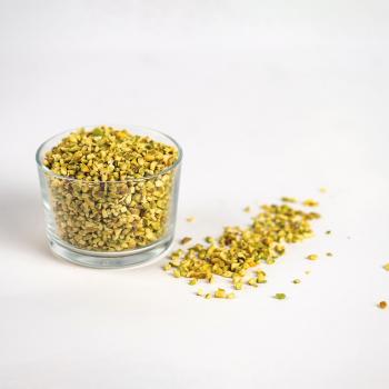 pistaches hachees grains par pariani
