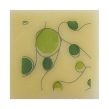 decors mini carre bulles vertes par chocolatree