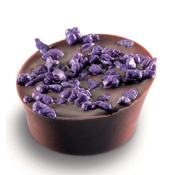 sensation granite fruits rouges violette par valrhona