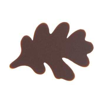 decor feuille chene pur noir par chocolatree