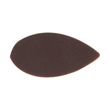 decor mini feuille elegance pur chocolat noir par chocolatree