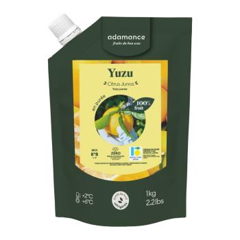 yuzu citrus junosen puree refrigeree 2x1 kg par adamance