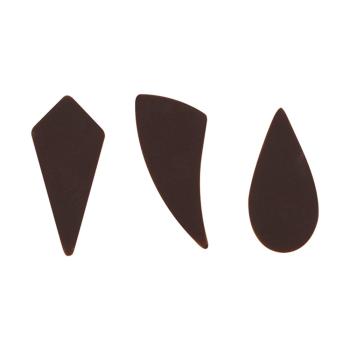 decor petales pur noir 3 modeles par chocolatree