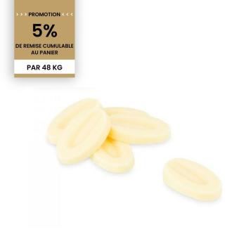 promotion chocolat blanc satilia blanche 31 48kg par valrhona