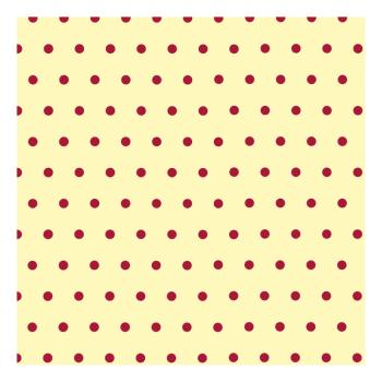 transfert pois rouge par chocolatree