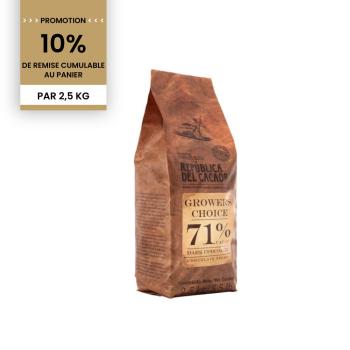 promotion blend chocolat noir 71 25 kg par rdc