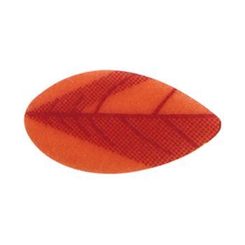 decor mini feuille rouge par chocolatree