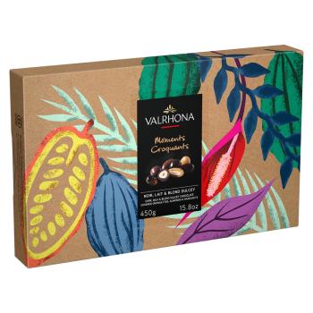 amandes noisettes enrobees chocolat noir lait dulcey mini orangettes par valrhona
