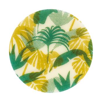 decor rond feuilles exotiques par chocolatree
