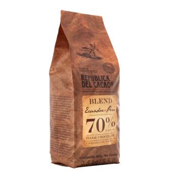 chocolat noir blend equateur perou 70 par rdc
