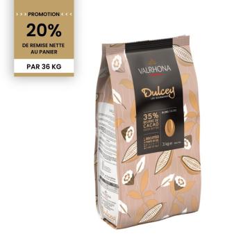 promotion dulcey 36kg par valrhona