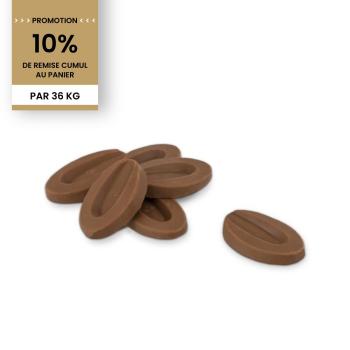 promotion chocolat au lait equatoriale lactee 35 36kg par valrhona
