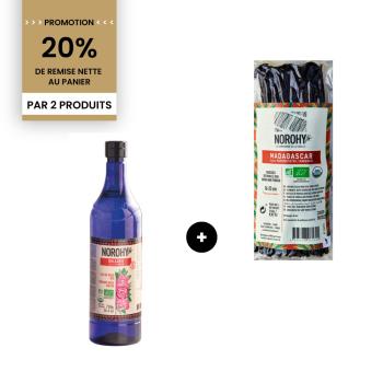 promotion gousses madagascar 250 g eau rose 750 g par norohy