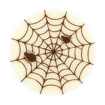 decor rond halloween araignee par chocolatree