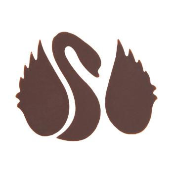decor cygne pur noir par chocolatree