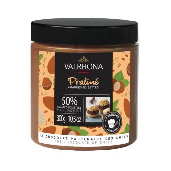 Praline Amande Noisette fruite 50% 300 gr par Valrhona