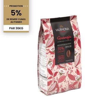 promotion chocolat noir guanaja 70 12 x 3 kg par valrhona