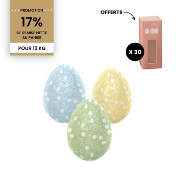 colis oeufs 12 kg par valrhona